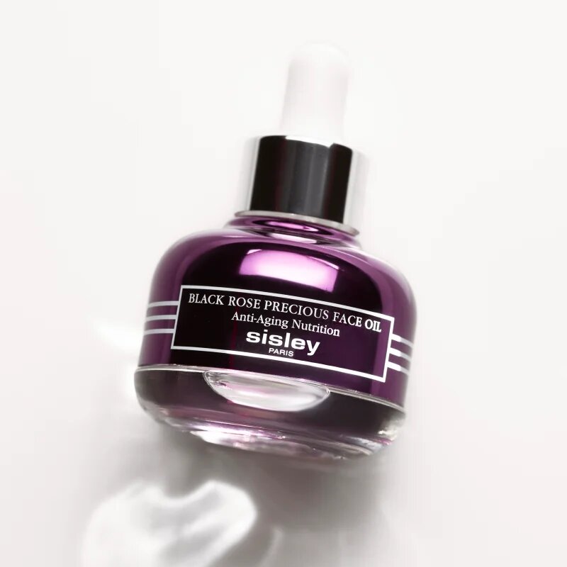 Sisley Black Rose Precious Face Oil hranilno olje za obraz z revitalizacijskim učinkom proti gubam 25 ml