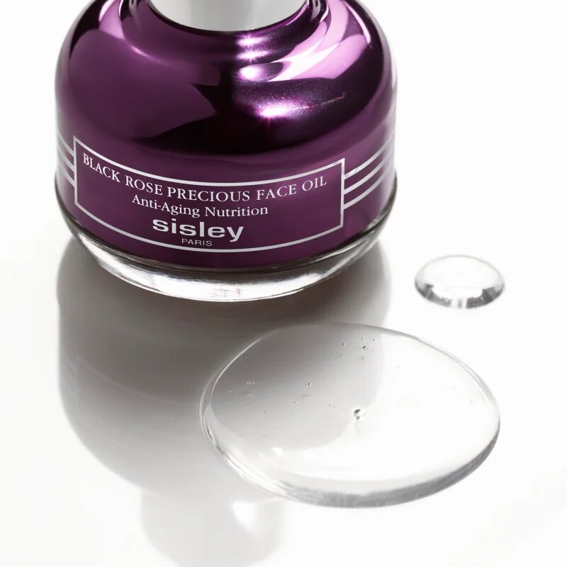 Sisley Black Rose Precious Face Oil hranilno olje za obraz z revitalizacijskim učinkom proti gubam 25 ml