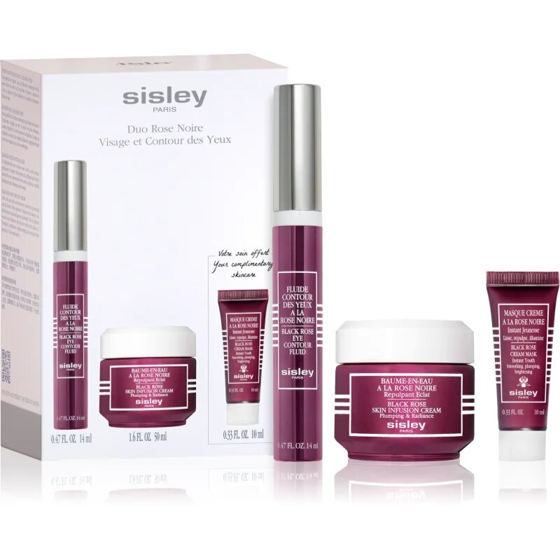 Sisley Duo Rose Noir set za vlaženje in učvrstitev kože