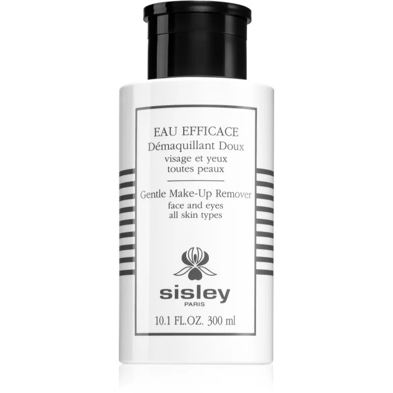 Sisley Eau Efficace Gentle Eye Makeup Remover Face and Eye nežna micelarna voda za obraz in predel okoli oči 300 ml