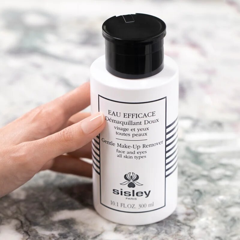Sisley Eau Efficace Gentle Eye Makeup Remover Face and Eye nežna micelarna voda za obraz in predel okoli oči 300 ml