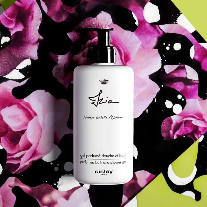 Sisley Izia Parfumed Bath and Shower Gel gel za prhanje in kopanje odišavljen 250 ml