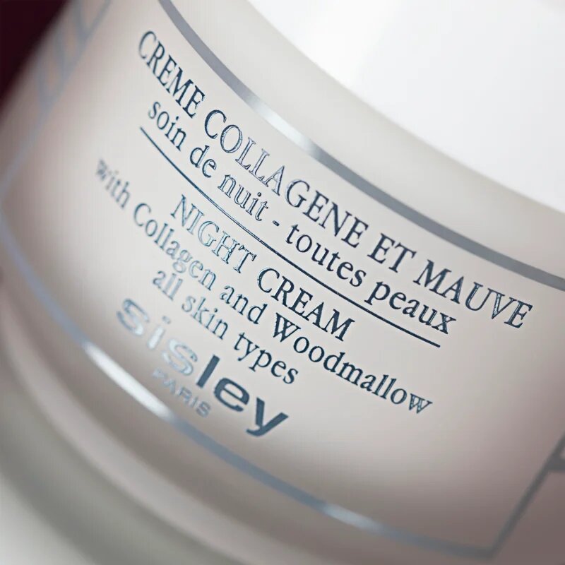 Sisley Night Cream with Collagen and Woodmallow učvrstitvena nočna krema s kolagenom 50 ml