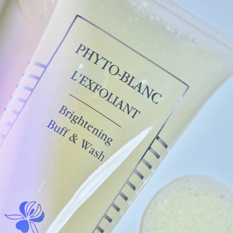 Sisley Phyto-Blanc Brightening Buff and Wash luščilni gel za osvetlitev kože 100 ml