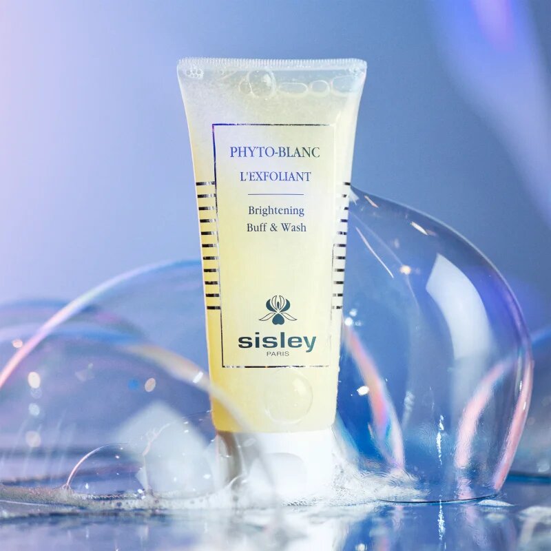 Sisley Phyto-Blanc Brightening Buff and Wash luščilni gel za osvetlitev kože 100 ml