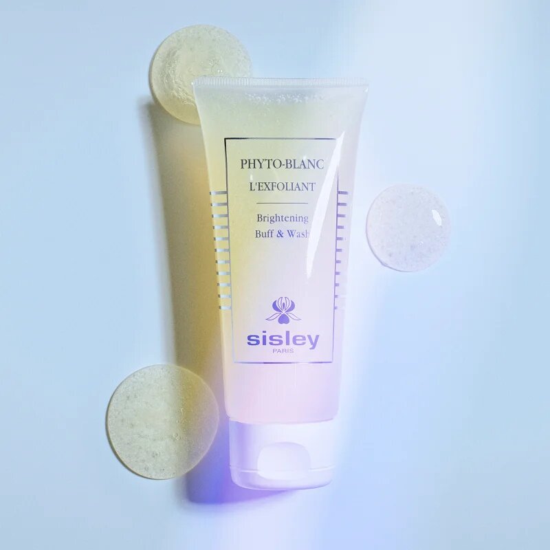 Sisley Phyto-Blanc Brightening Buff and Wash luščilni gel za osvetlitev kože 100 ml