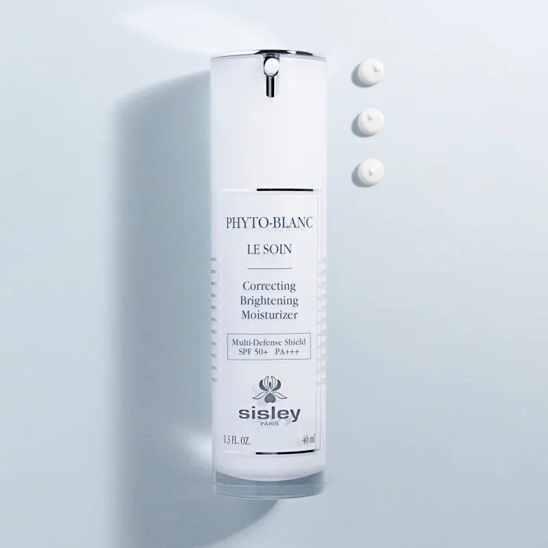 Sisley Phyto-Blanc Le Soin zaščitna vlažilna krema z obnovitvenim učinkom SPF 50+ PA+++ 40 ml