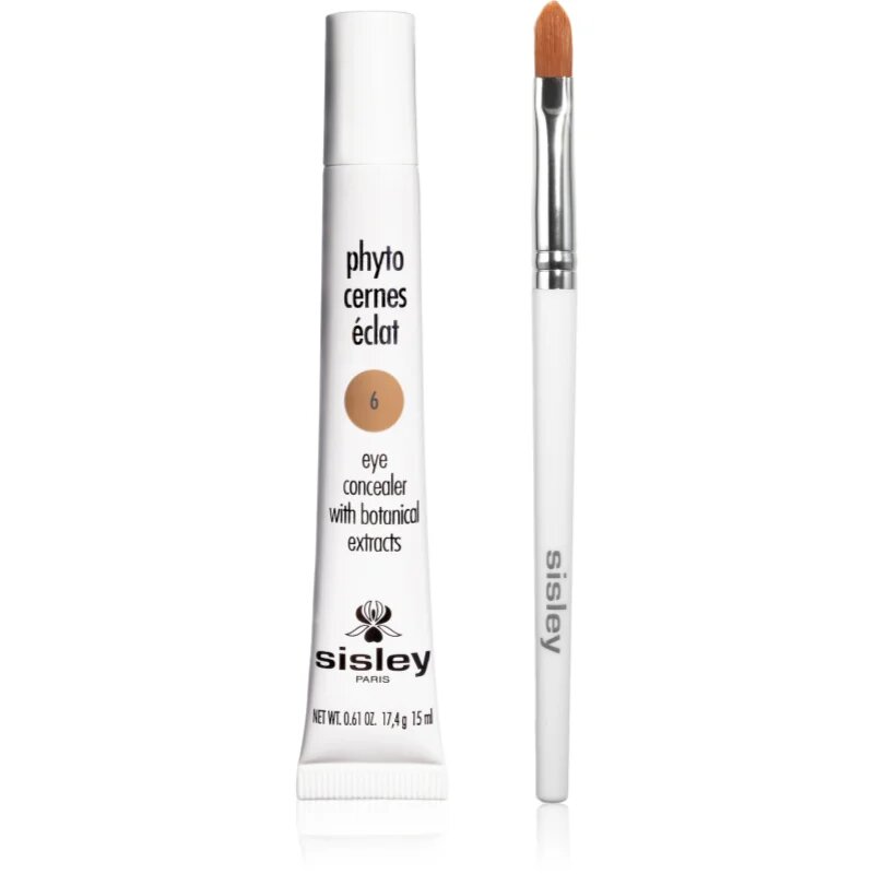 Sisley Phyto - Cernes Eclat korektor proti temnim kolobarjem pod očmi s čopičem odtenek N°6 15 ml