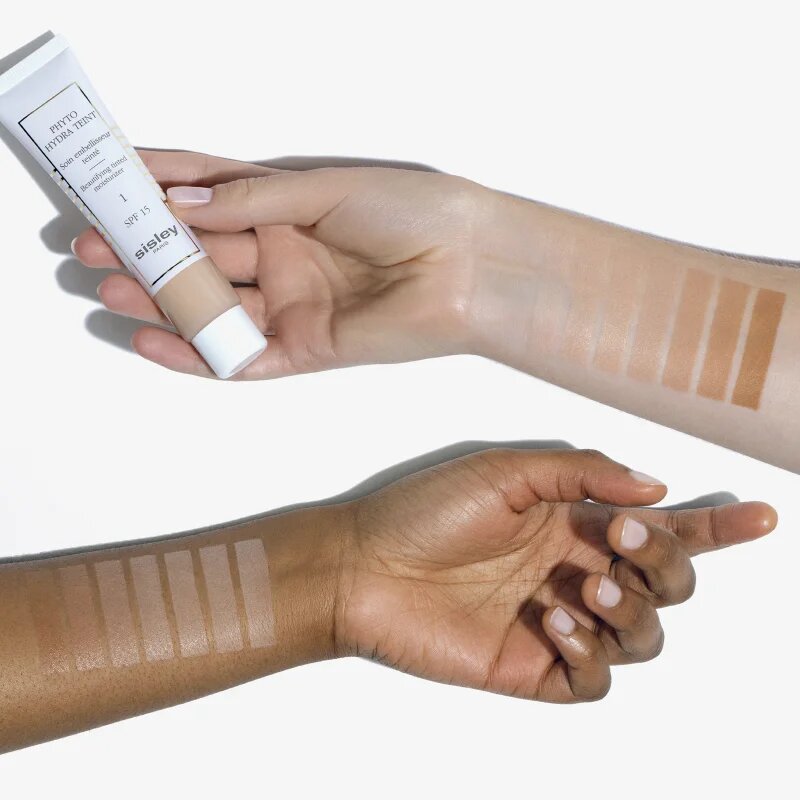 Sisley Phyto-Hydra Teint tonirana vlažilna krema s posvetlitvenim učinkom SPF 15 odtenek 1 Light 40 ml