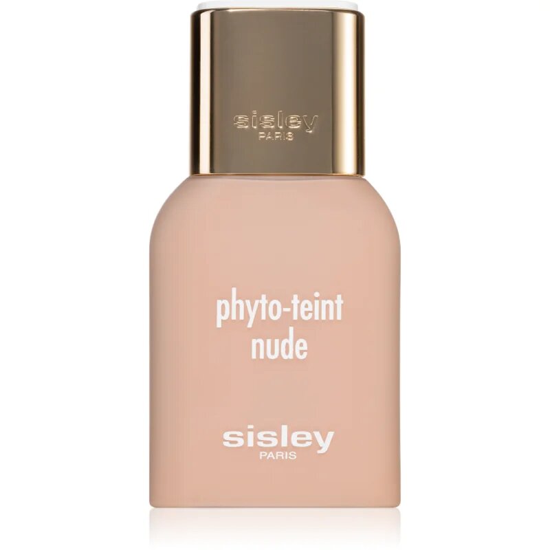 Sisley Phyto-Teint Nude posvetlitveni in vlažilni tekoči puder za naraven videz odtenek 1C Petal 30 ml