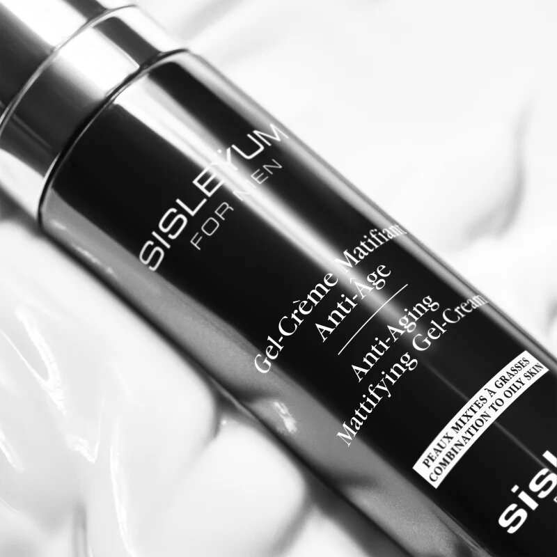 Sisley Sisleÿum Anti-Aging Mattifying Gel-Cream lahka krema proti gubam z antioksidacijskim učinkom za moške 50 ml