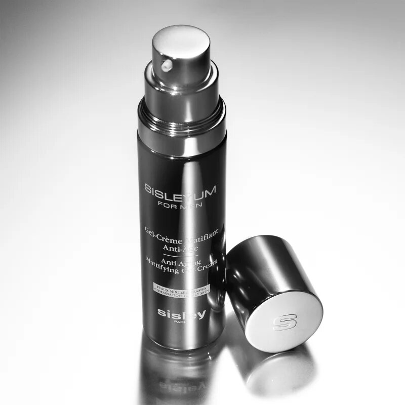 Sisley Sisleÿum Anti-Aging Mattifying Gel-Cream lahka krema proti gubam z antioksidacijskim učinkom za moške 50 ml
