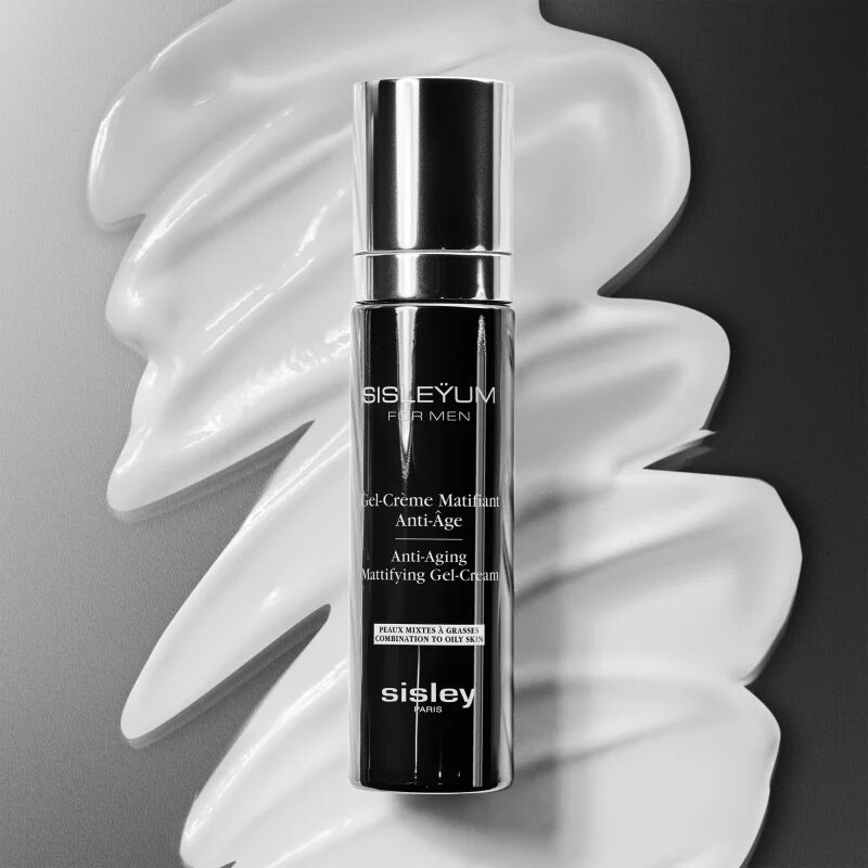 Sisley Sisleÿum Anti-Aging Mattifying Gel-Cream lahka krema proti gubam z antioksidacijskim učinkom za moške 50 ml
