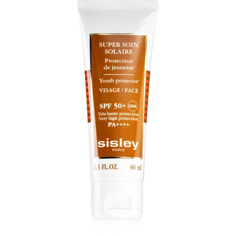 Sisley Super Soin Solaire Sun Visage vodoodporna krema za sončenje za obraz SPF 50+ 40 ml