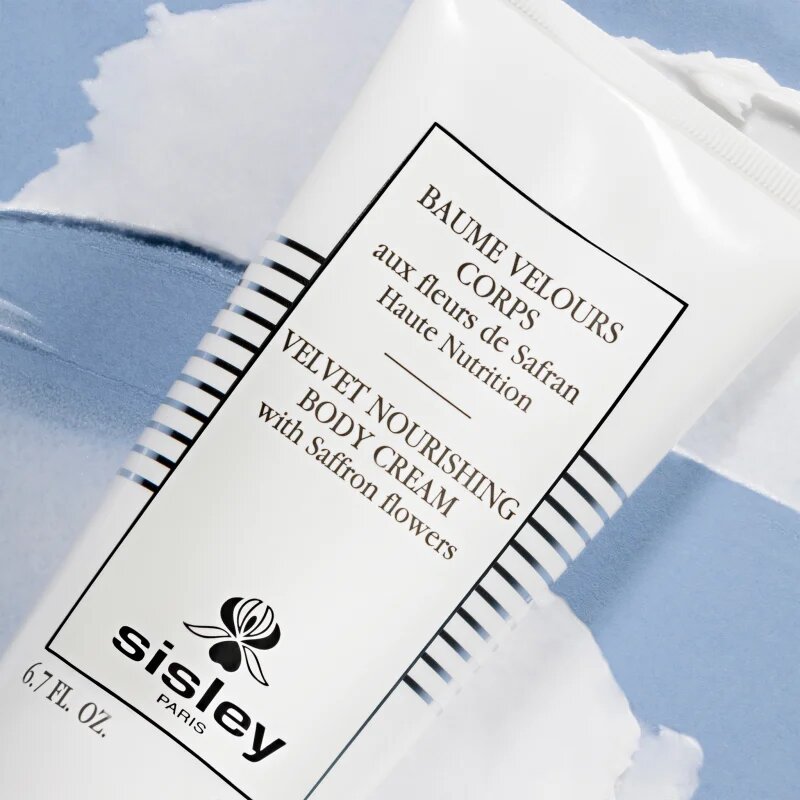 Sisley Velvet Nourishing Body Cream With Saffron Flowers hranilna krema za telo 200 ml