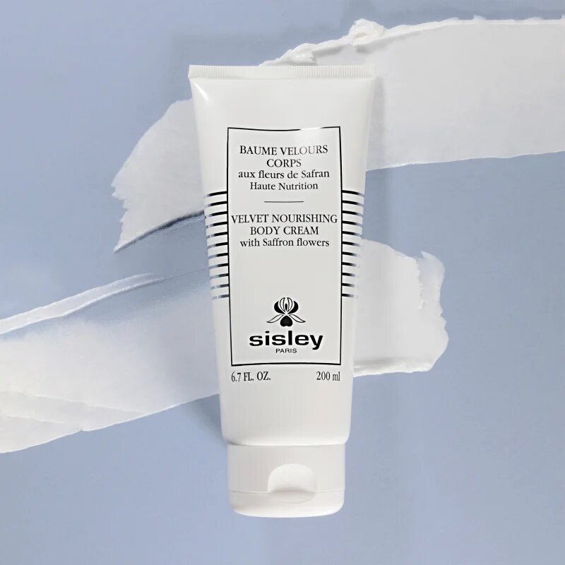 Sisley Velvet Nourishing Body Cream With Saffron Flowers hranilna krema za telo 200 ml