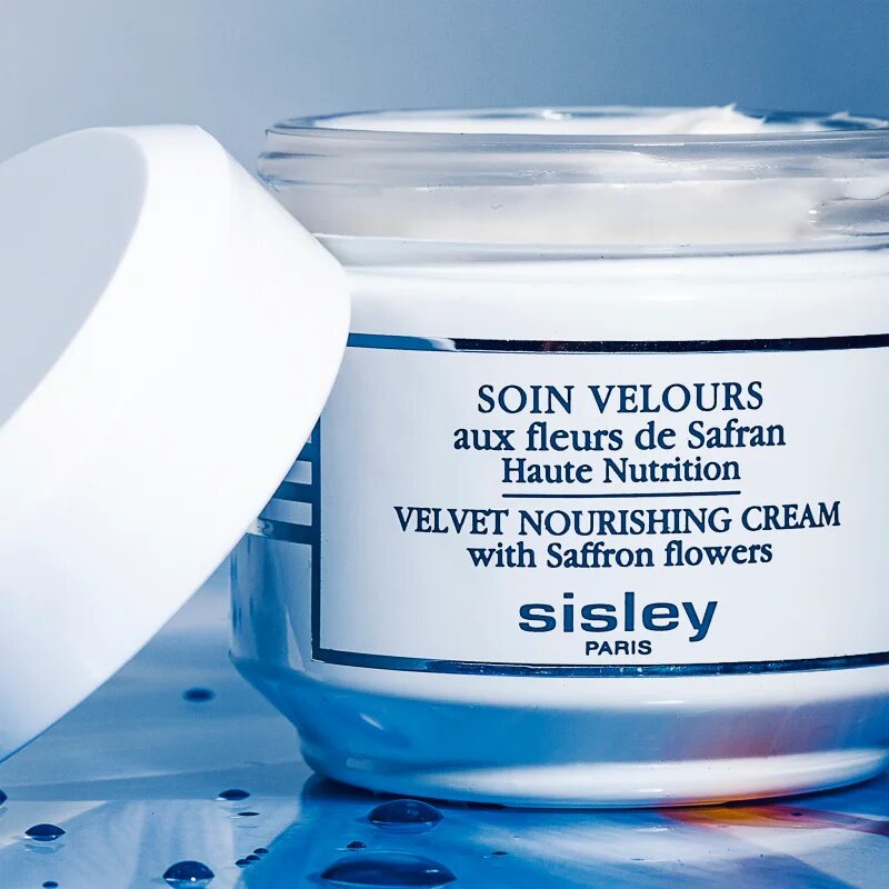 Sisley Velvet Nourishing Cream with Saffron Flowers vlažilna krema za suho in občutljivo kožo 50 ml