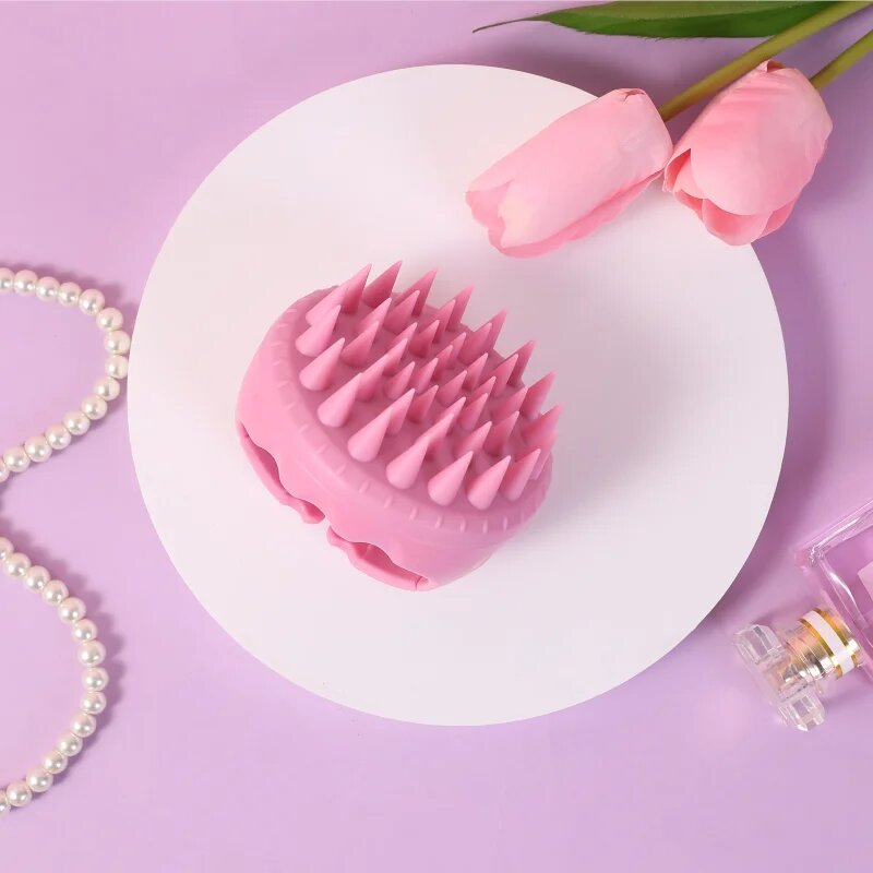 Sister Young Aura Shampoo Brush masažna krtača za lase in lasišče Pink 1 kos
