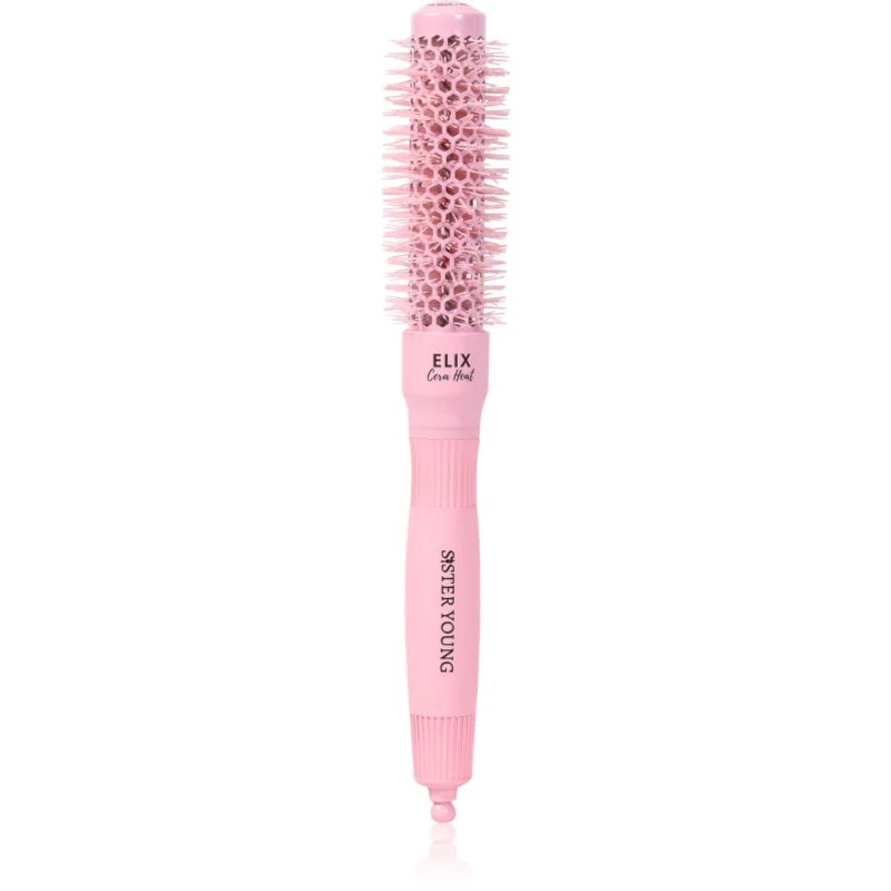 Sister Young ELIX Round Brush Cera Heat Pink okrogla krtača za lase 25mm 1 kos