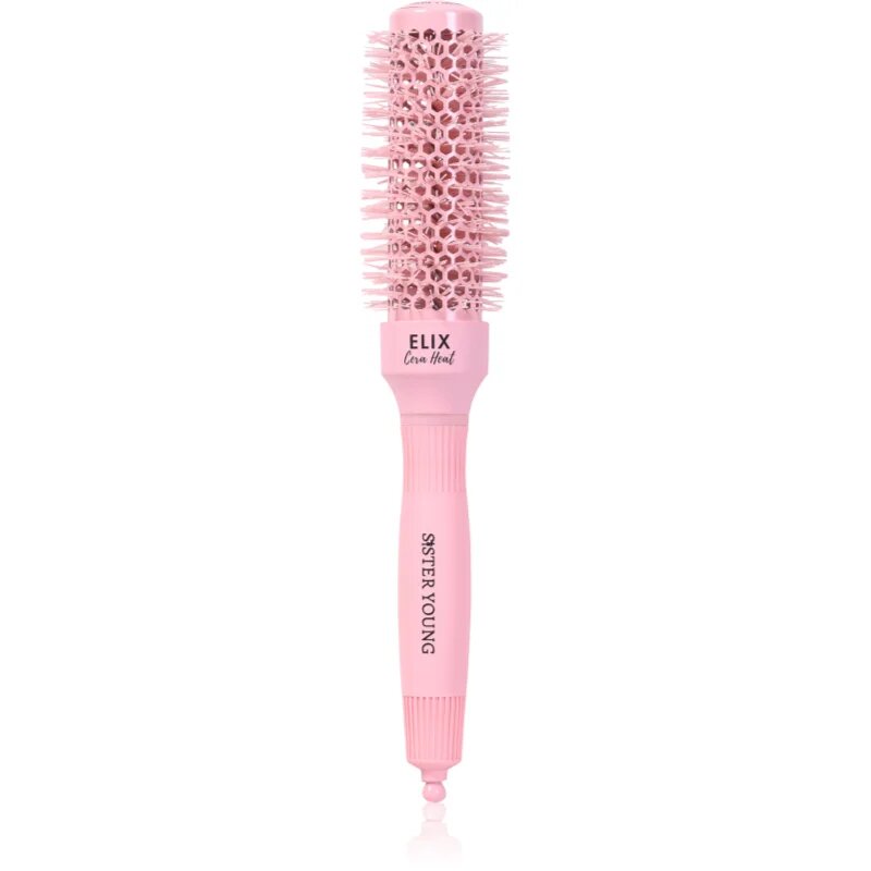 Sister Young ELIX Round Brush Cera Heat Pink okrogla krtača za lase 32mm 1 kos