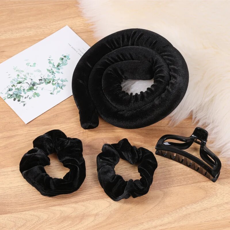 Sister Young LISA set za kodranje las Black 4 kos