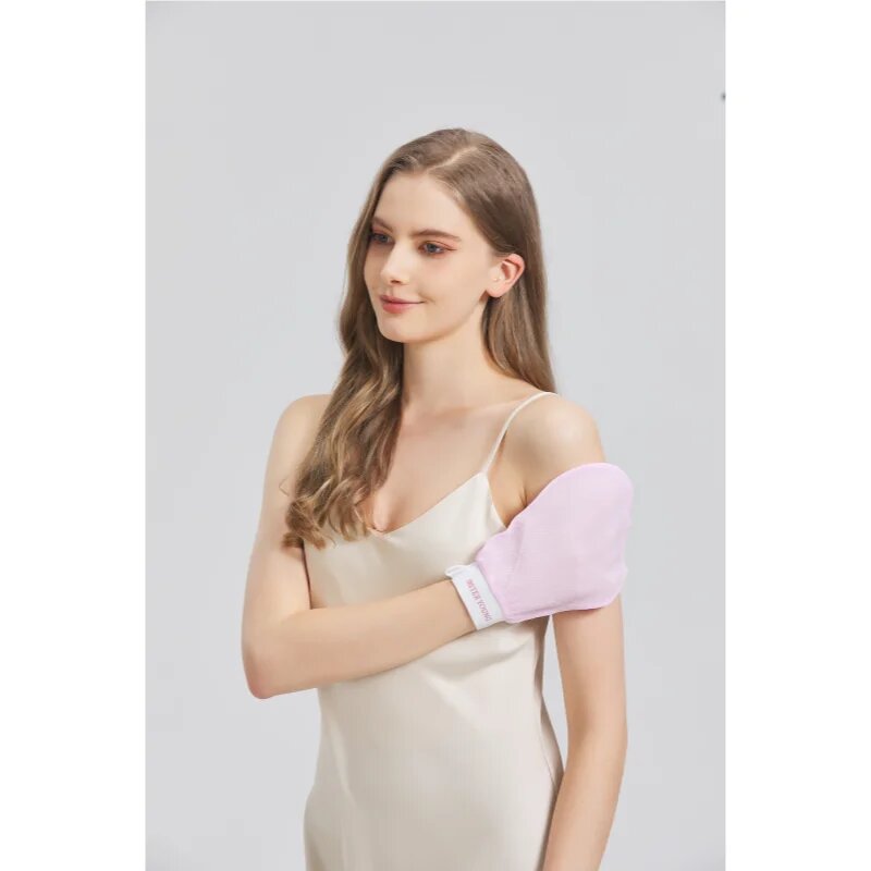 Sister Young NOVA Exfoliating Glove rokavica za piling za telo Pink 1 caps.