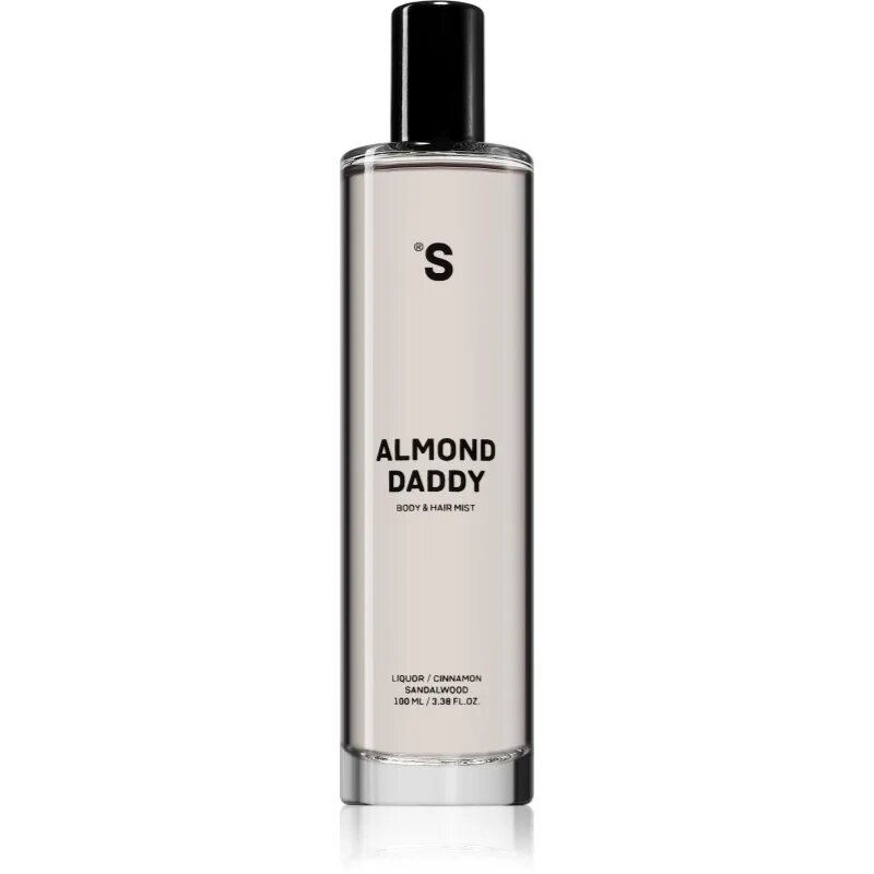 Sister's Aroma Almond Daddy Body & Hair Mist parfumska meglica za telo in lase za ženske 100 ml