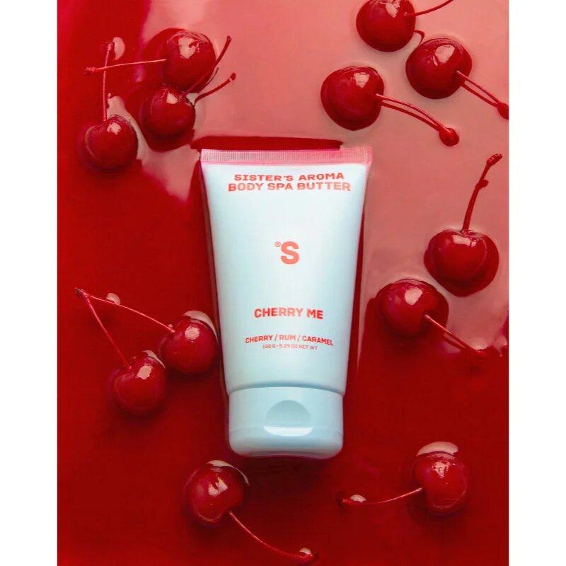 Sister's Aroma Body Spa Butter Cherry Me hranilno maslo za telo 150 g