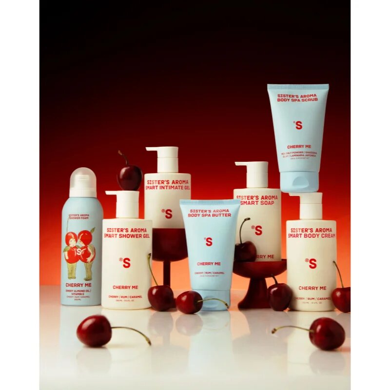 Sister's Aroma Body Spa Butter Cherry Me hranilno maslo za telo 150 g