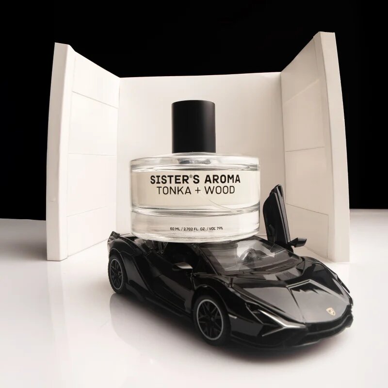 Sister's Aroma Car Perfume Tonka + Wood dišava za avto 60 ml