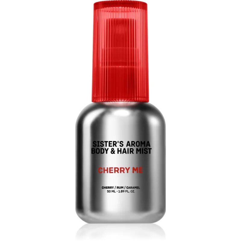 Sister's Aroma Cherry Me parfumska meglica za telo in lase za ženske 50 ml