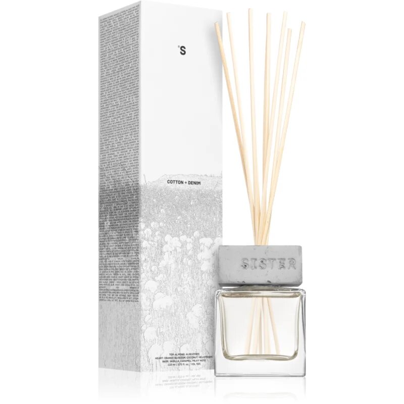 Sister's Aroma Cotton + Denim aroma difuzor 110 ml