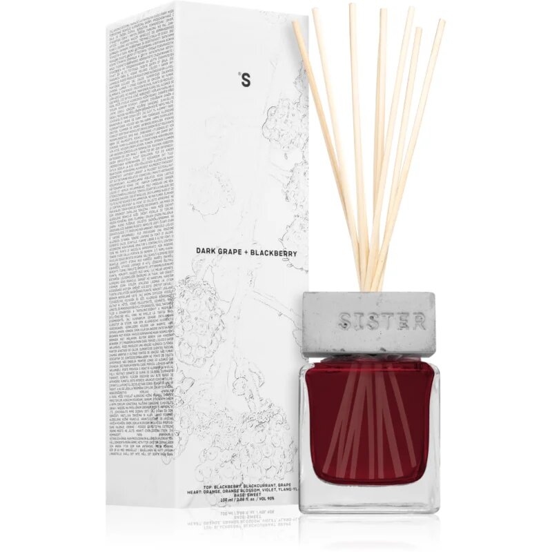 Sister's Aroma Dark Grape + Blackberry aroma difuzor 100 ml