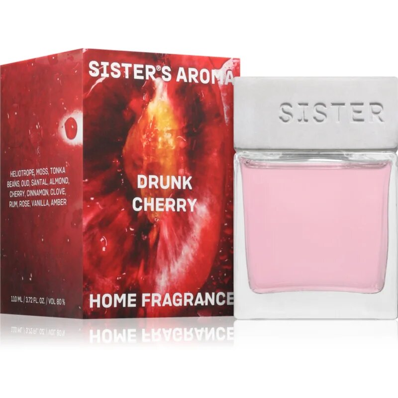 Sister's Aroma Drunk Cherry aroma difuzor s polnilom 110 ml