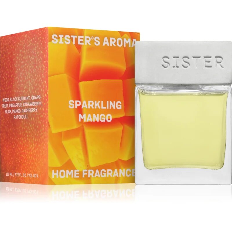 Sister's Aroma Home Fragrance Sparkling Mango aroma difuzor 110 ml