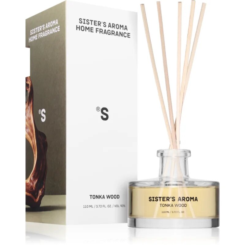 Sister's Aroma Home Fragrance Tonka Wood aroma difuzor 110 ml