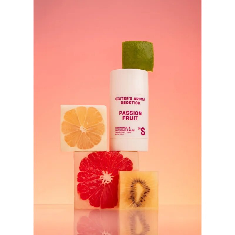 Sister's Aroma Passion Fruit Deostick trdi deodorant proti neprijetnemu vonju in potenju 50 g