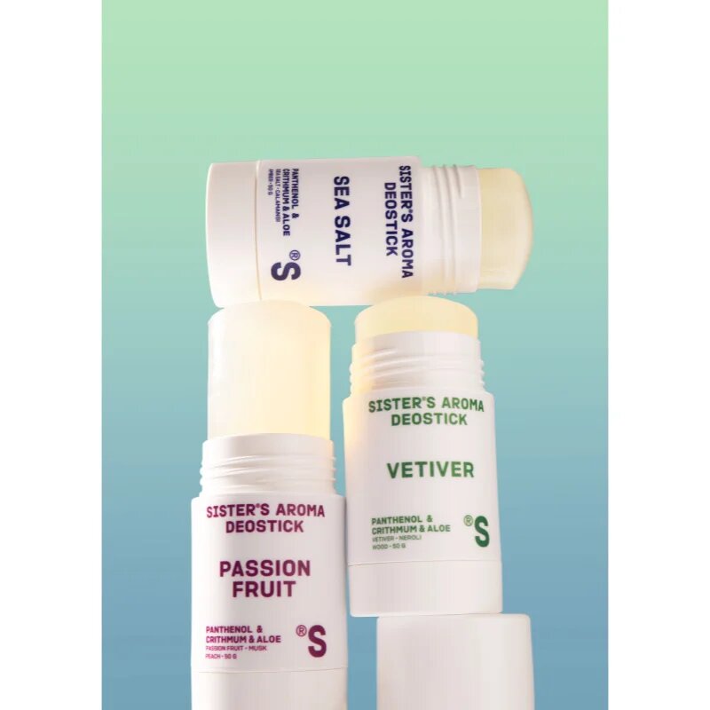 Sister's Aroma Passion Fruit Deostick trdi deodorant proti neprijetnemu vonju in potenju 50 g