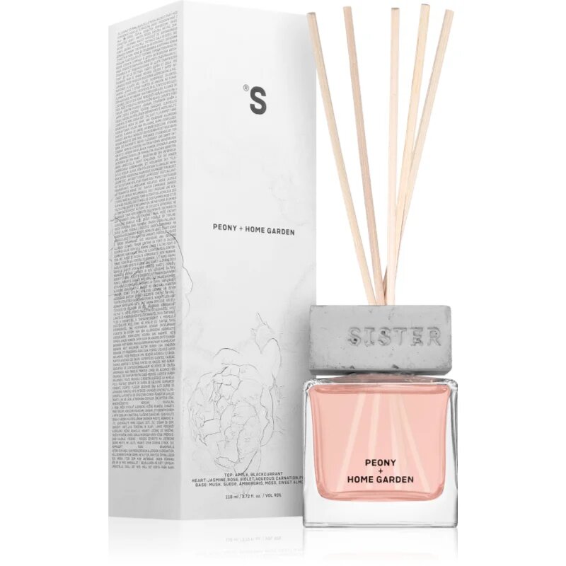 Sister's Aroma Peony + Home Garden aroma difuzor 110 ml