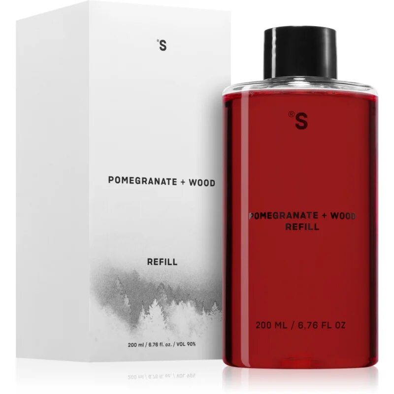 Sister's Aroma Pomegranate + Wood nadomestno polnilo za aroma difuzor 200 ml