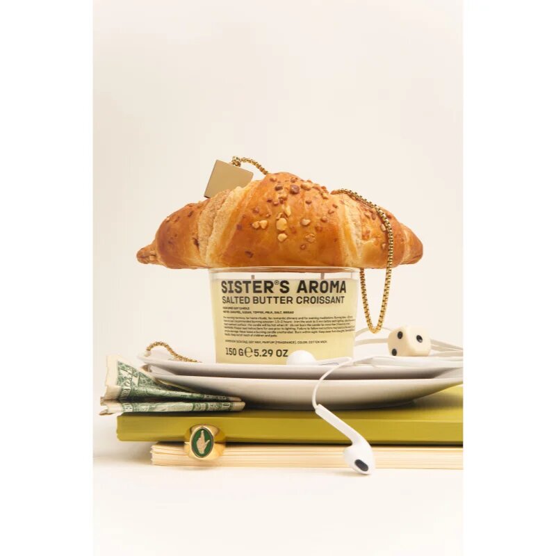 Sister's Aroma Salted Butter Croissant dišeča sveča 150 g