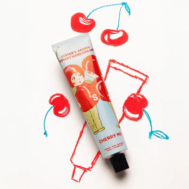 Sister's Aroma Smart Hand Cream Cherry Me negovalna krema za roke za ženske 30 ml