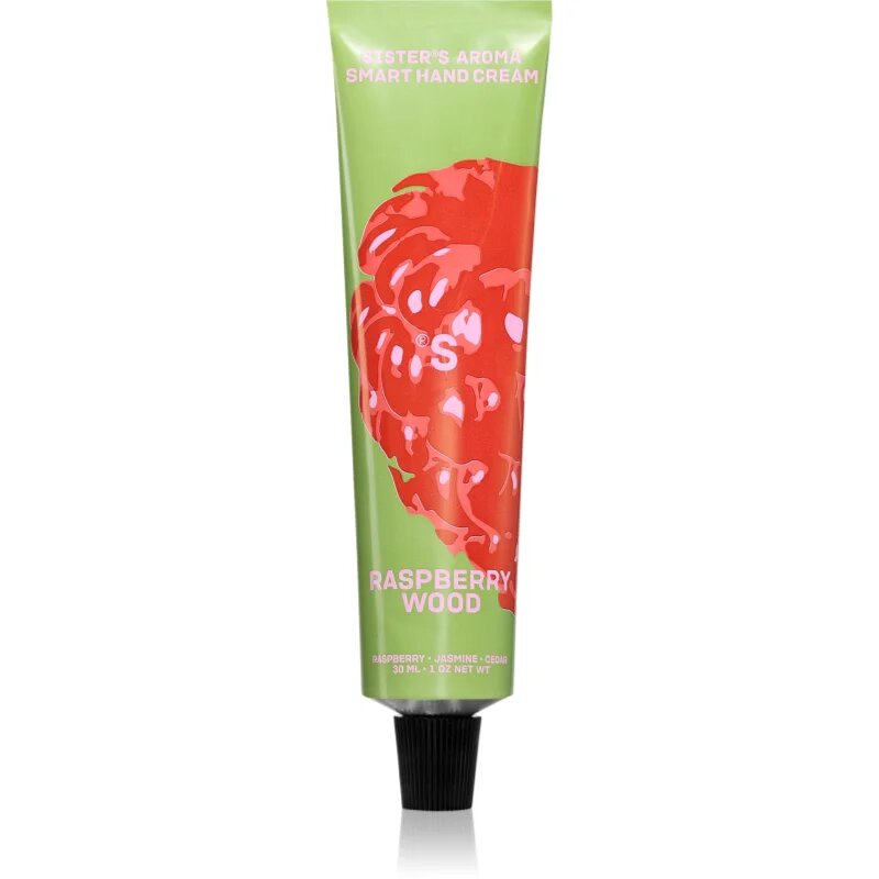 Sister's Aroma Smart Hand Cream Raspberry Wood negovalna krema za roke za ženske 30 ml
