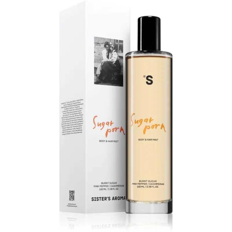 Sister's Aroma Sugar Porn parfumska meglica za telo in lase za ženske 100 ml