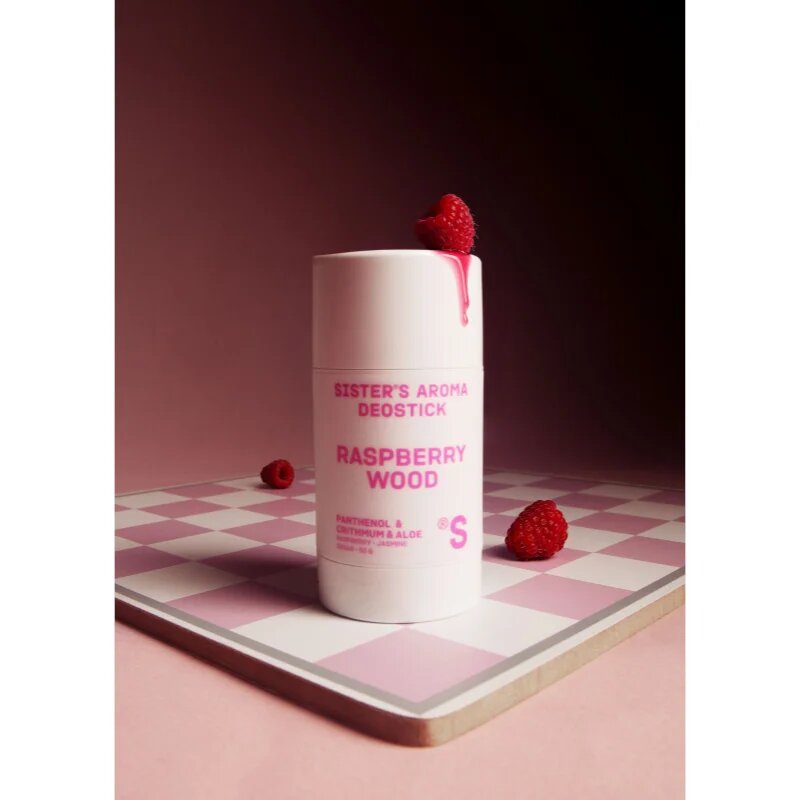 Sister's Aroma Wood Deostick trdi deodorant proti neprijetnemu vonju in potenju 50 g