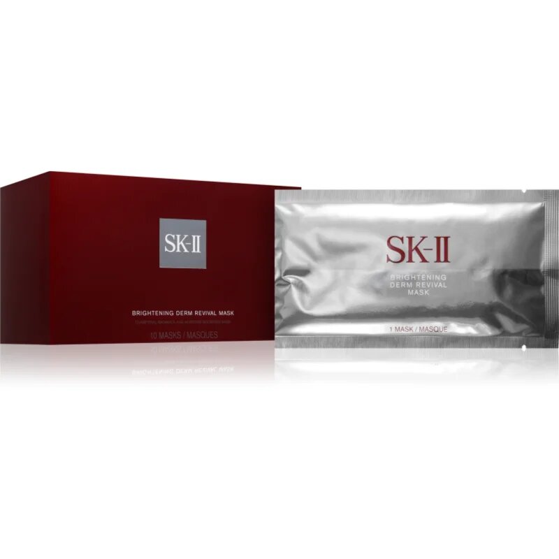 SK-II Brightening Derm Revival Mask vlažilna in posvetlitvena maska z niacinamidom za vse tipe kože 10 kos