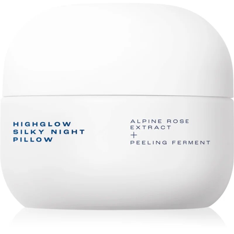SK3N Highglow Silky Night Pillow posvetlitvena nočna krema 50 ml