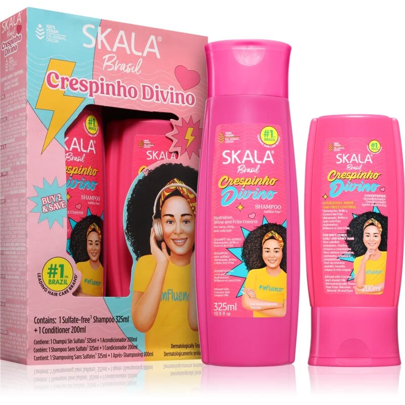 Skala Crespinho set za kodraste lase