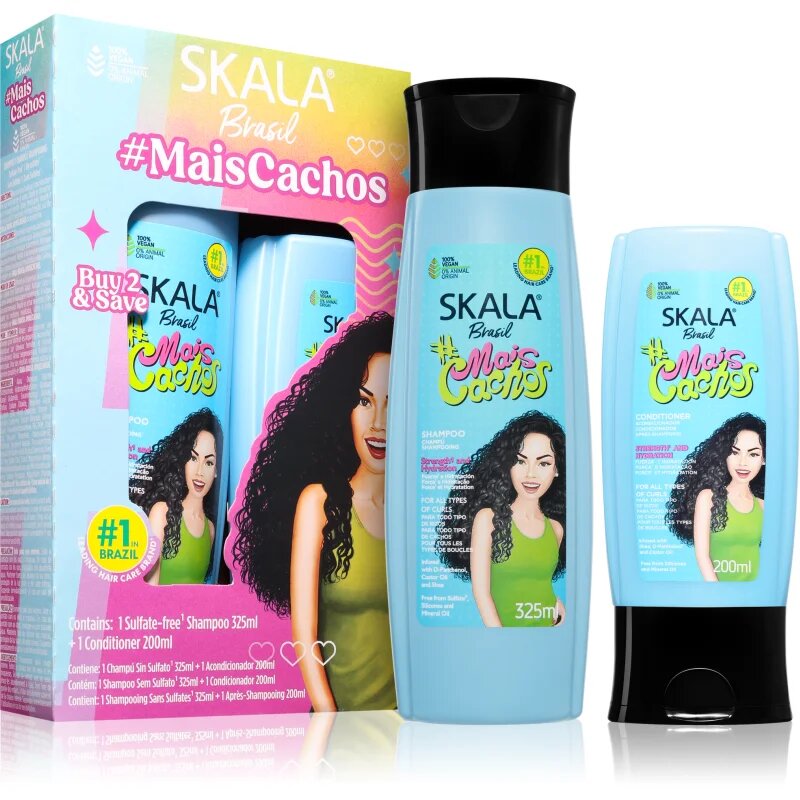 Skala Mais Cachos set za kodraste lase za ženske