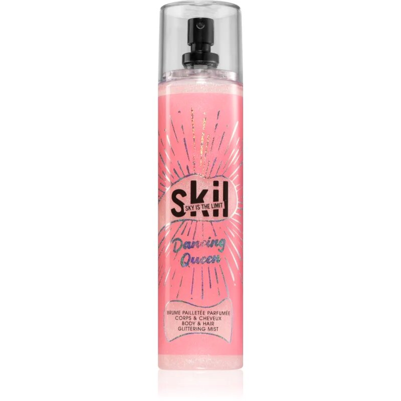 Skil Night Call Dancing Queen pršilo za telo in lase z bleščicami 250 ml
